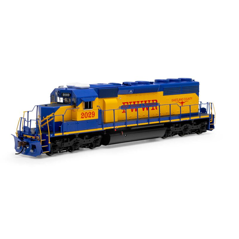 HO SD40 Locomotive with DCC & Sound, FWWR #2029