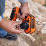 DX Rugged+ 12-Channel DSMR+ Transmitter, Orange
