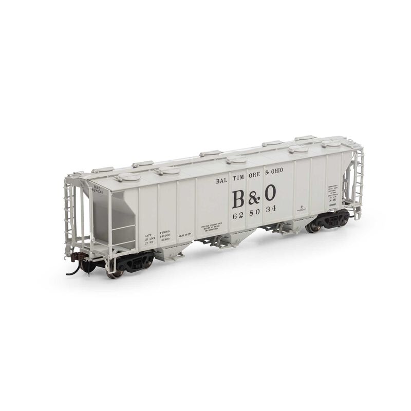 HO PS-2 2893 3-Bay Covered Hopper, B&O #628034