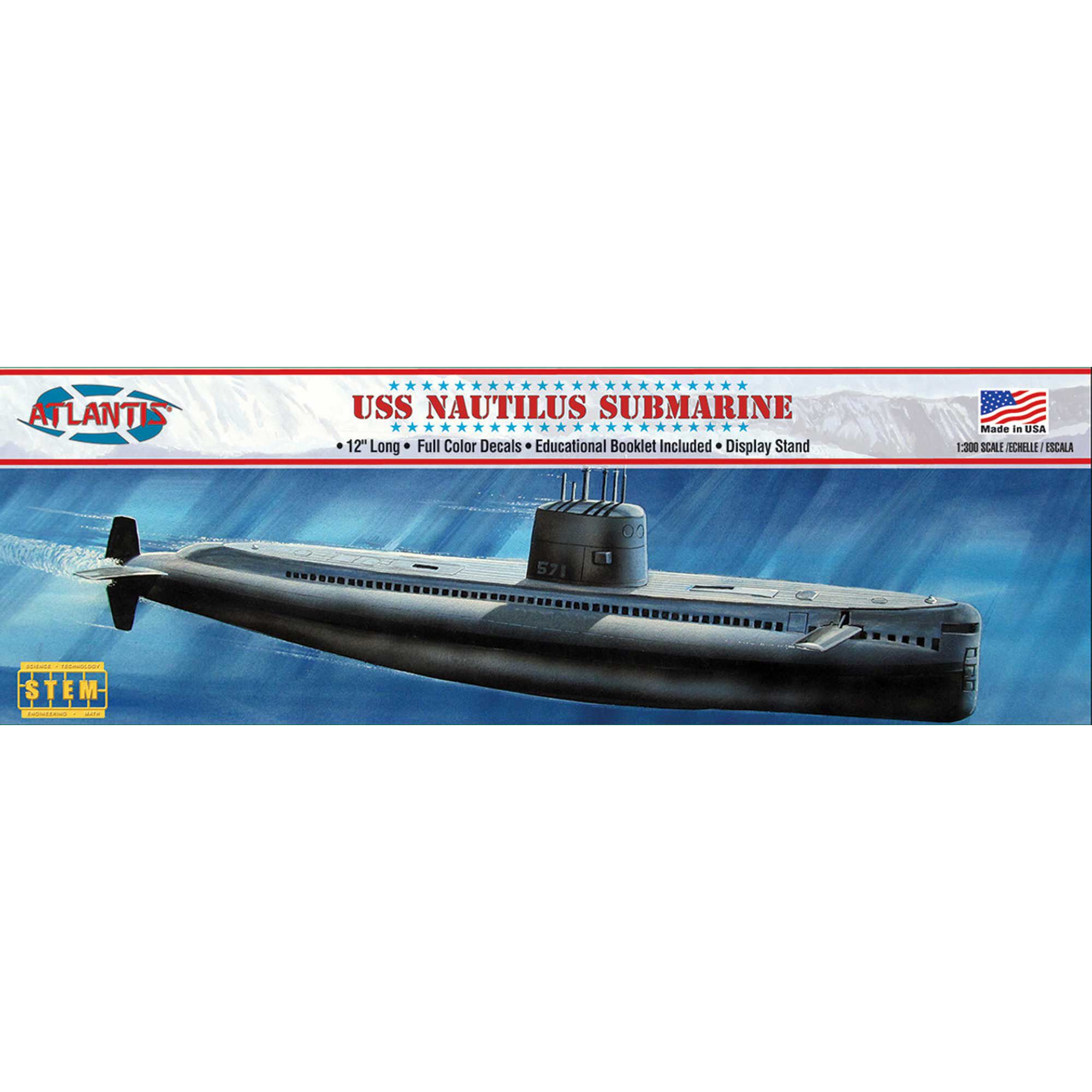 ATLANTIS TOY & HOBBY INC. SSN 571 Nautilus Submarine | Tower Hobbies