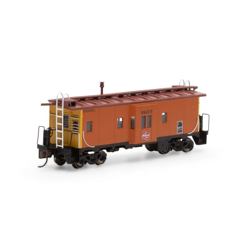 HO Bay Window Caboose, MILW #992217