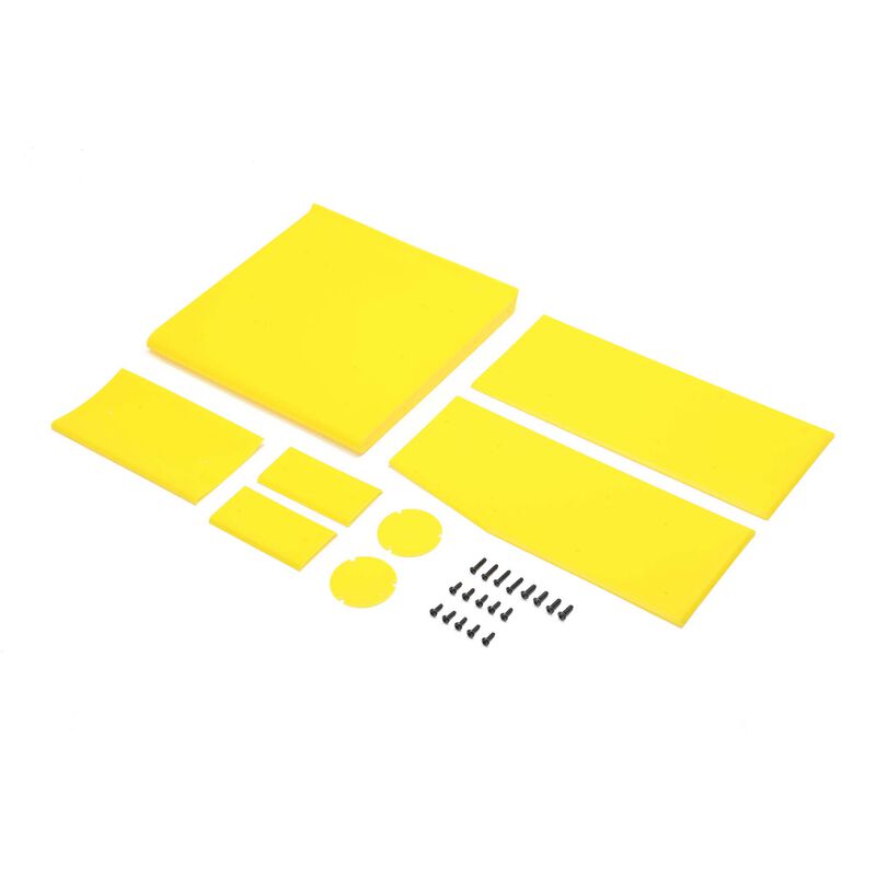 Wing Panel Set, Yellow: 22S Sprint