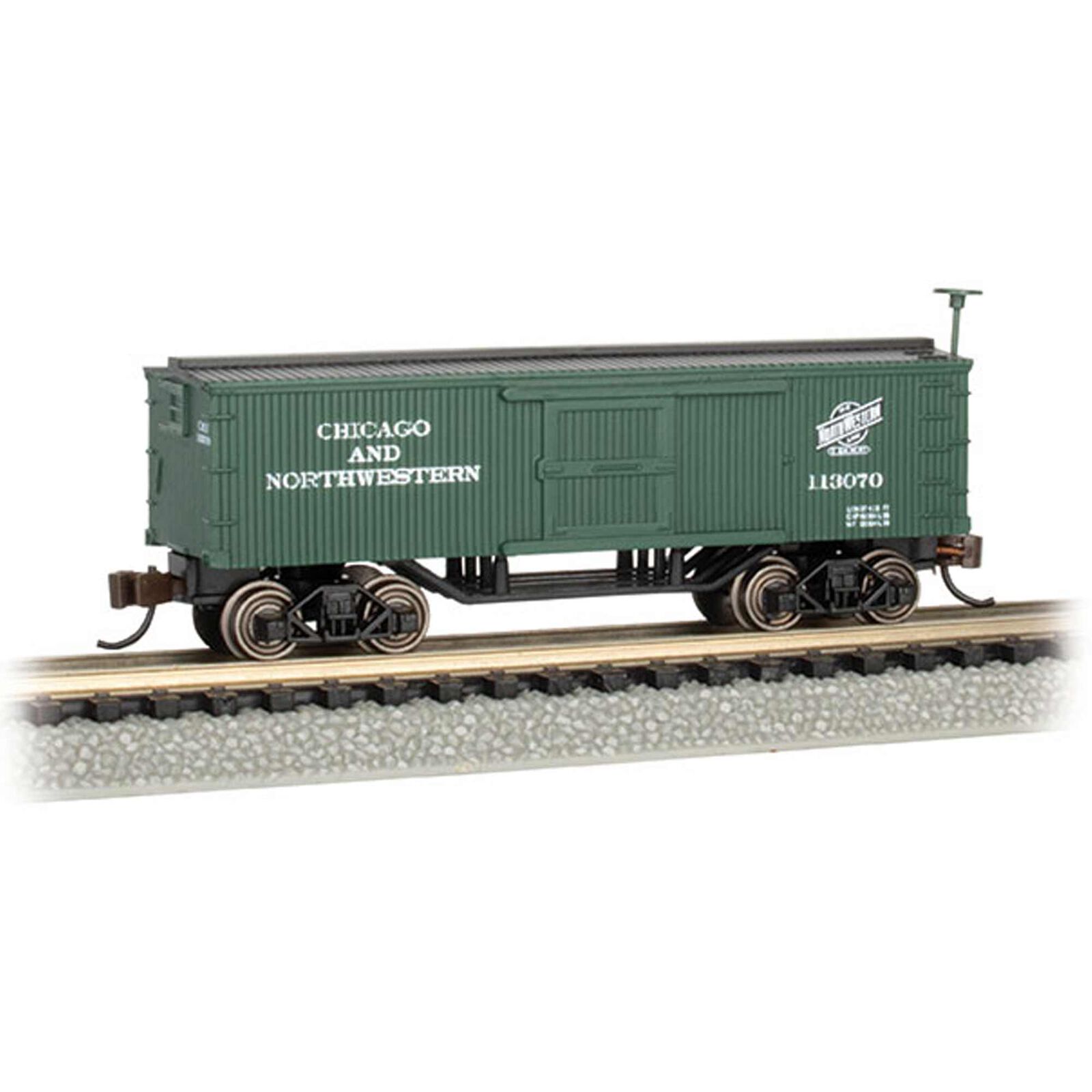 N Scale Old Time Box Car C&NW