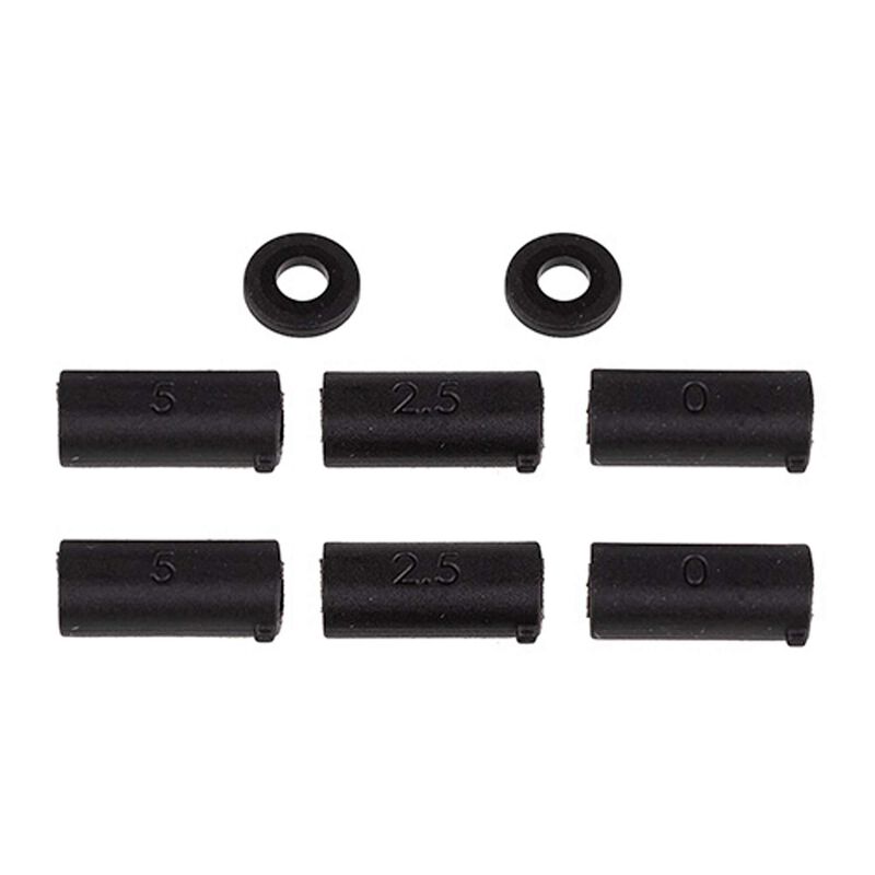 Caster Inserts & Shims, 1/10 Team Associated RC10B7