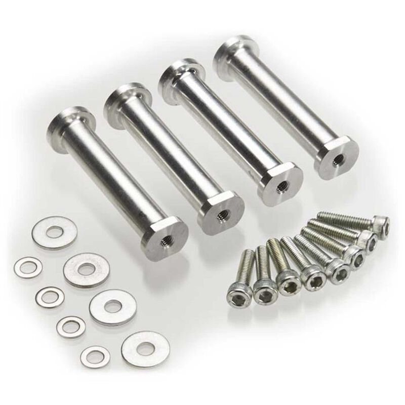 Engine Mount Standoff Set, 68mm: DLE-61 (4)