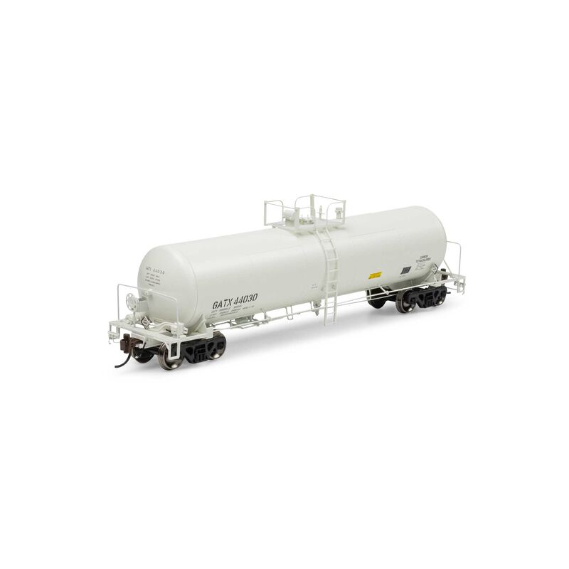 HO GATC 20K Gallon Tank Car, GATX White #44030