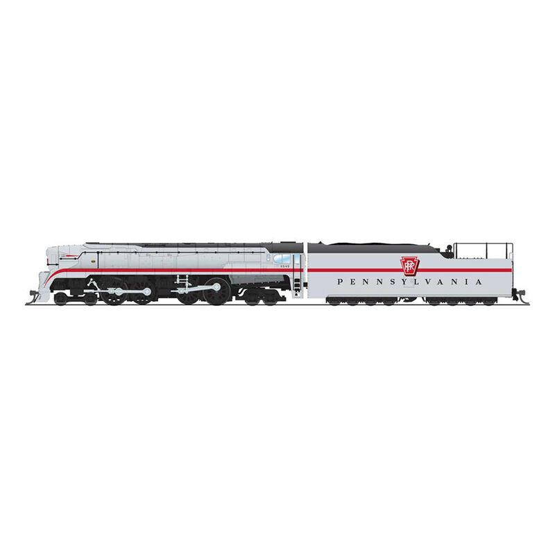 N PRR T1 Duplex Locomotive, #5545, Silver Red