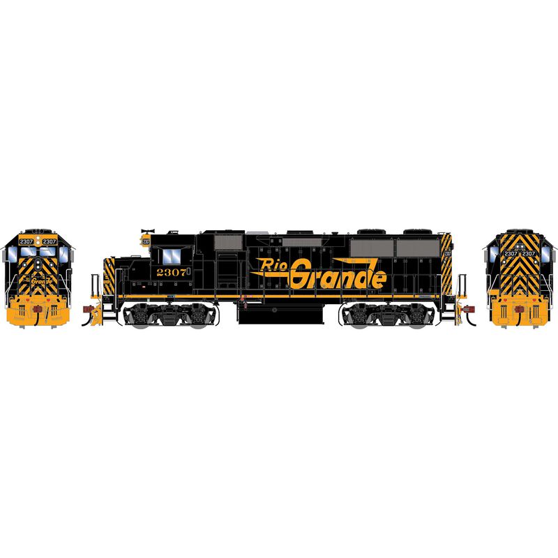 HO GEN GP39-2 PH III Locomotive w/DCC & Sound, Legendary Liveries DRGW #2307