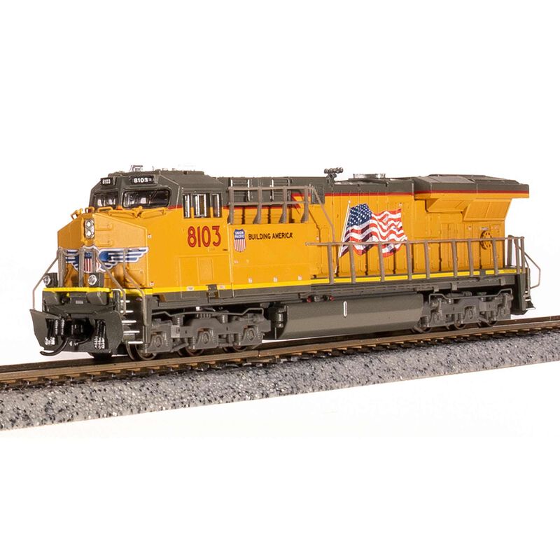 N GE ES44AC Locomotive, Building America, Paragon4, UP #8110