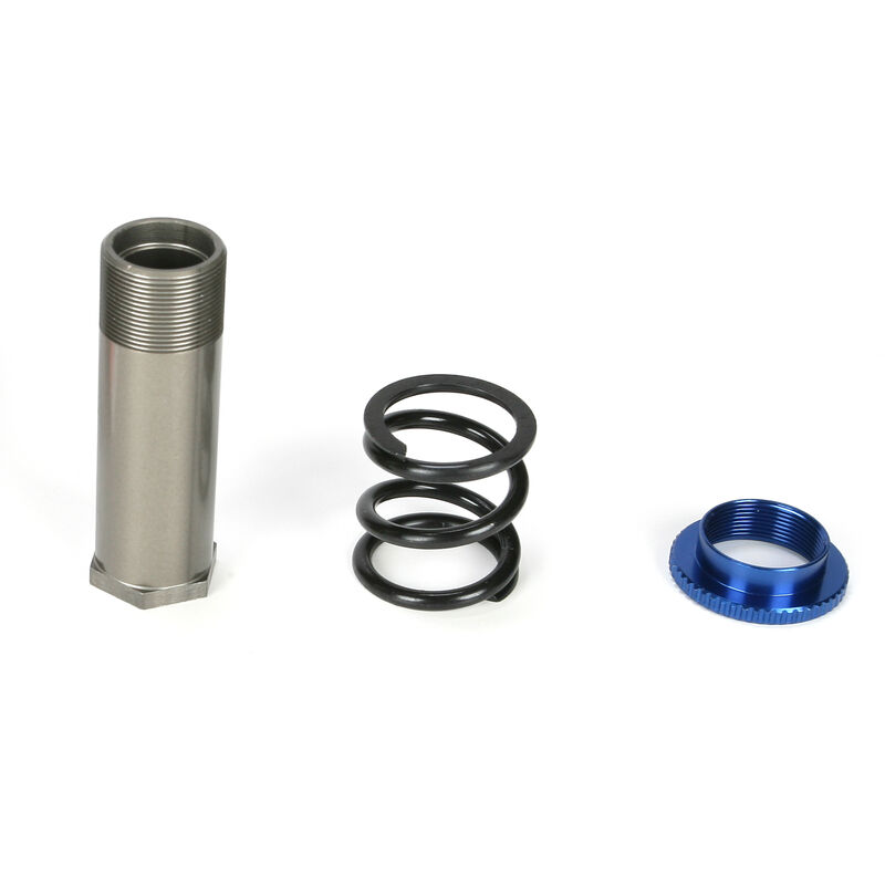Servo Saver Tube, Spring & Adjuster: 5IVE-T, MINI WRC