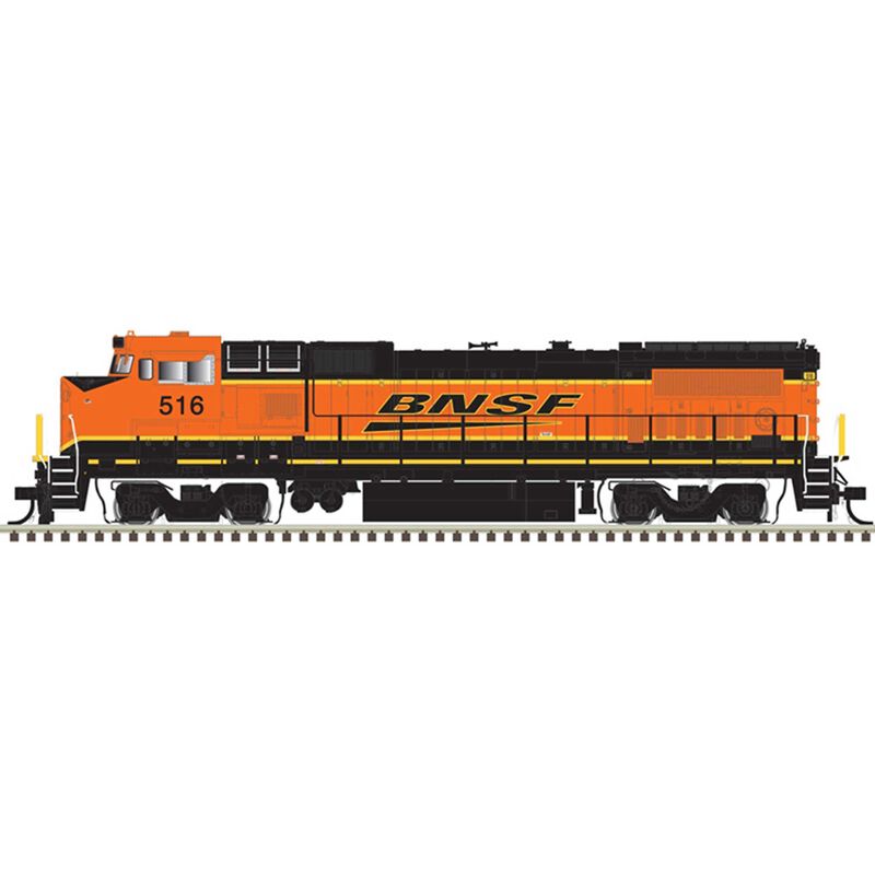 N Dash 8-40 B/BW Loco BNSF  529