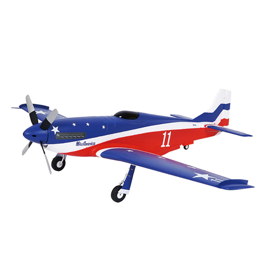 FMS P-51D Mustang Miss America 1100mm PNP with Reflex | Tower Hobbies