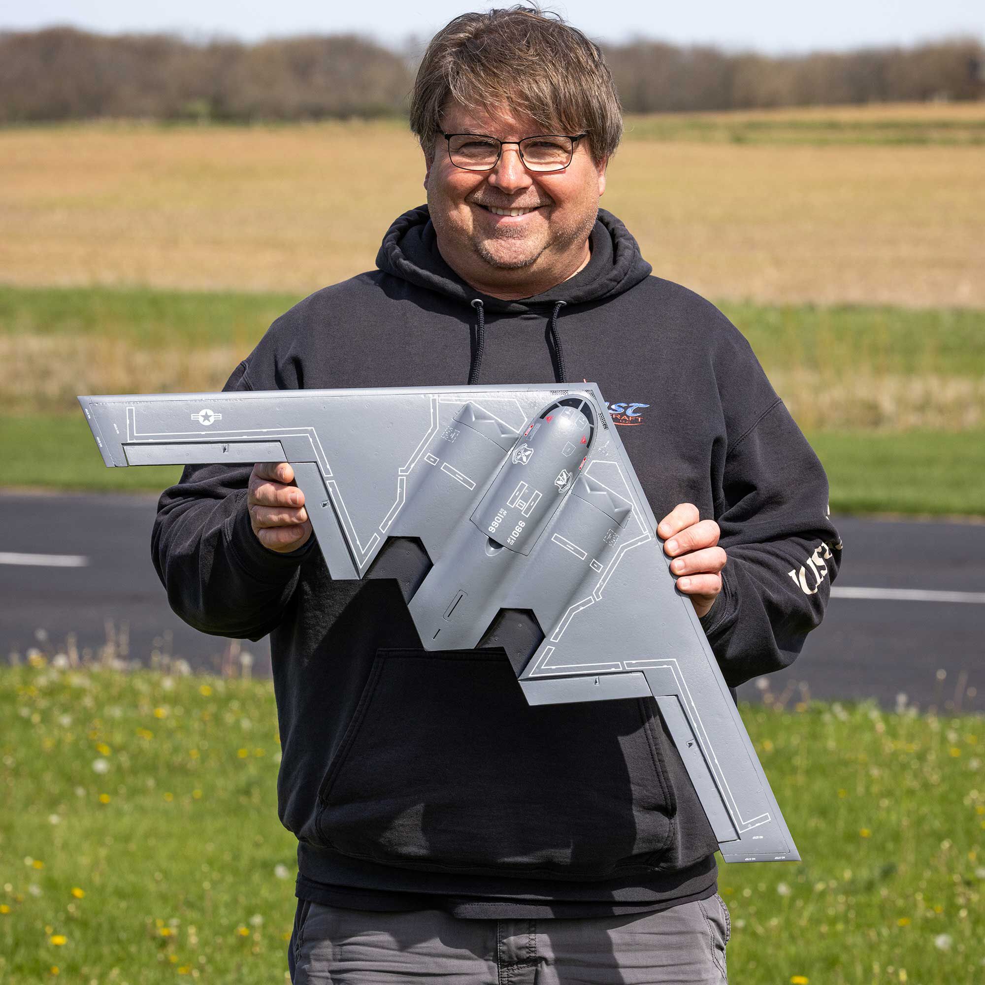 E-flite Micro B-2 Spirit of America Twin 30mm EDF BNF Basic