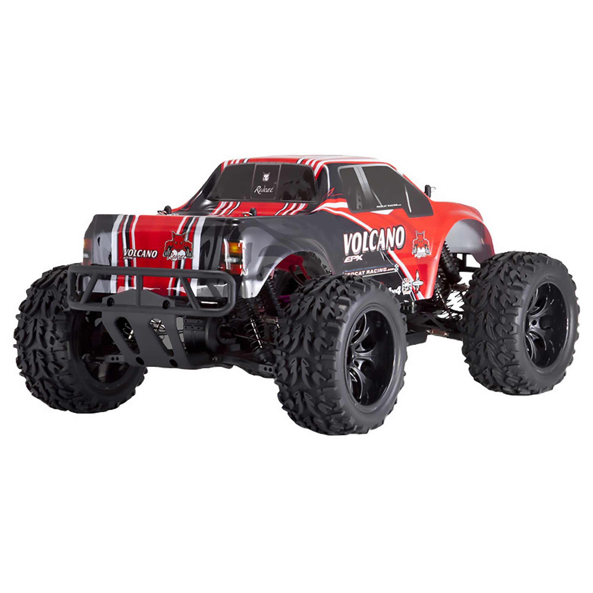 Redcat Racing Monster Truck Body, Red Black Silver 並行輸入品