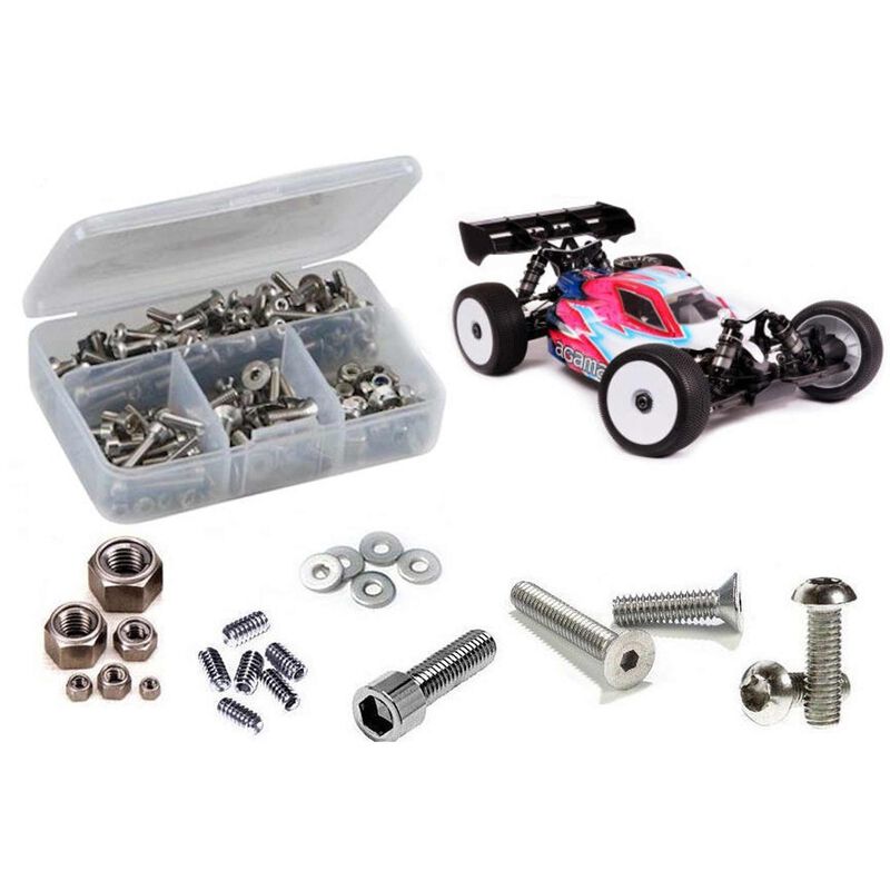 Agama Racing A319/P 1/8th Nitro Buggy Stainless Steel Screw Kit