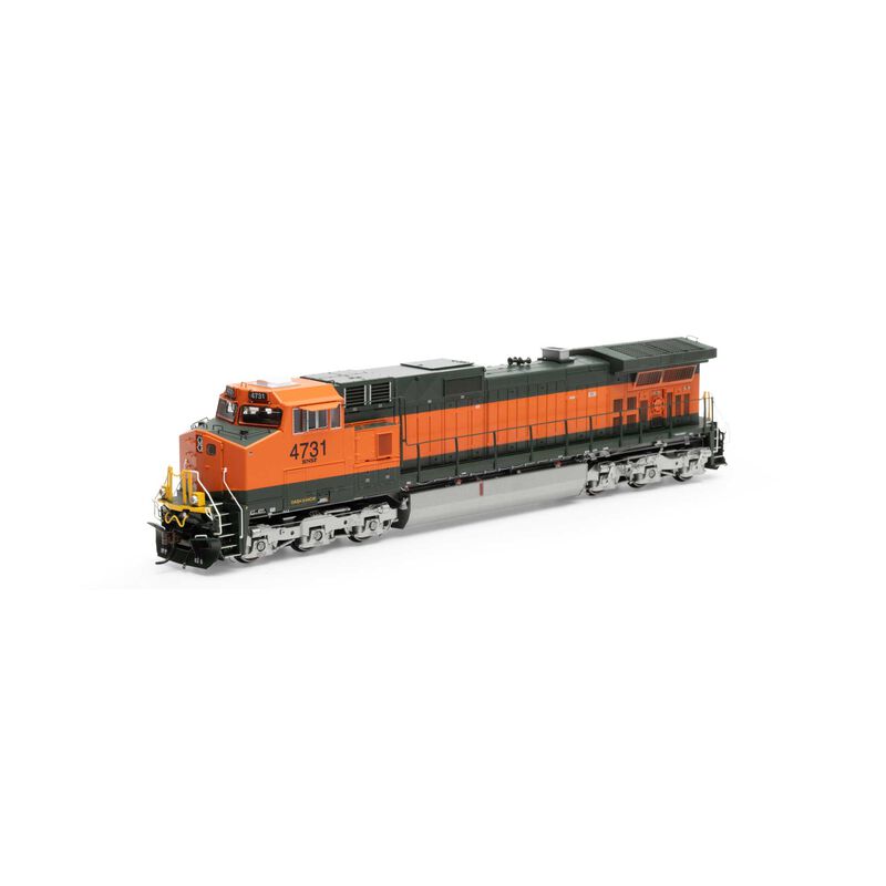 HO Dash 9-44CW Locomotive with DCC & Sound, BNSF #4731