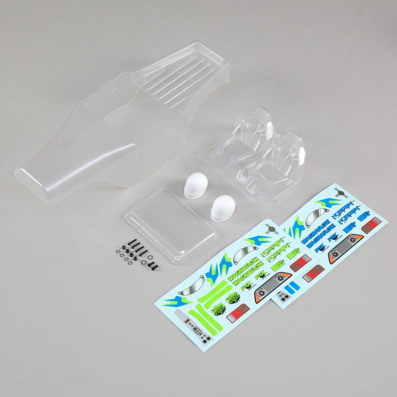 1/10 Clear Body Set with Driver Insert: Night Crawler SE