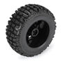 1/10 Brutus F/R 2.8" Monster Truck Tires MTD 12mm Black Ripper (2)