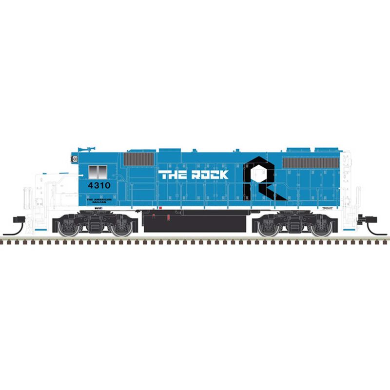 N GP38-2 Phase II Rock Island American Rail, Gold