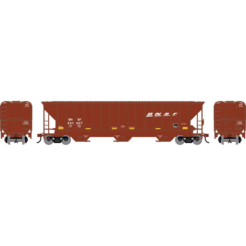 HO ATH PS 4740 Covered Hopper, BNSF #431427