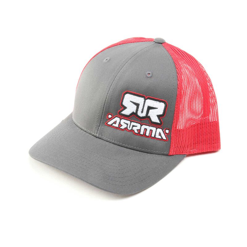 Trucker Hat, Red Charcoal