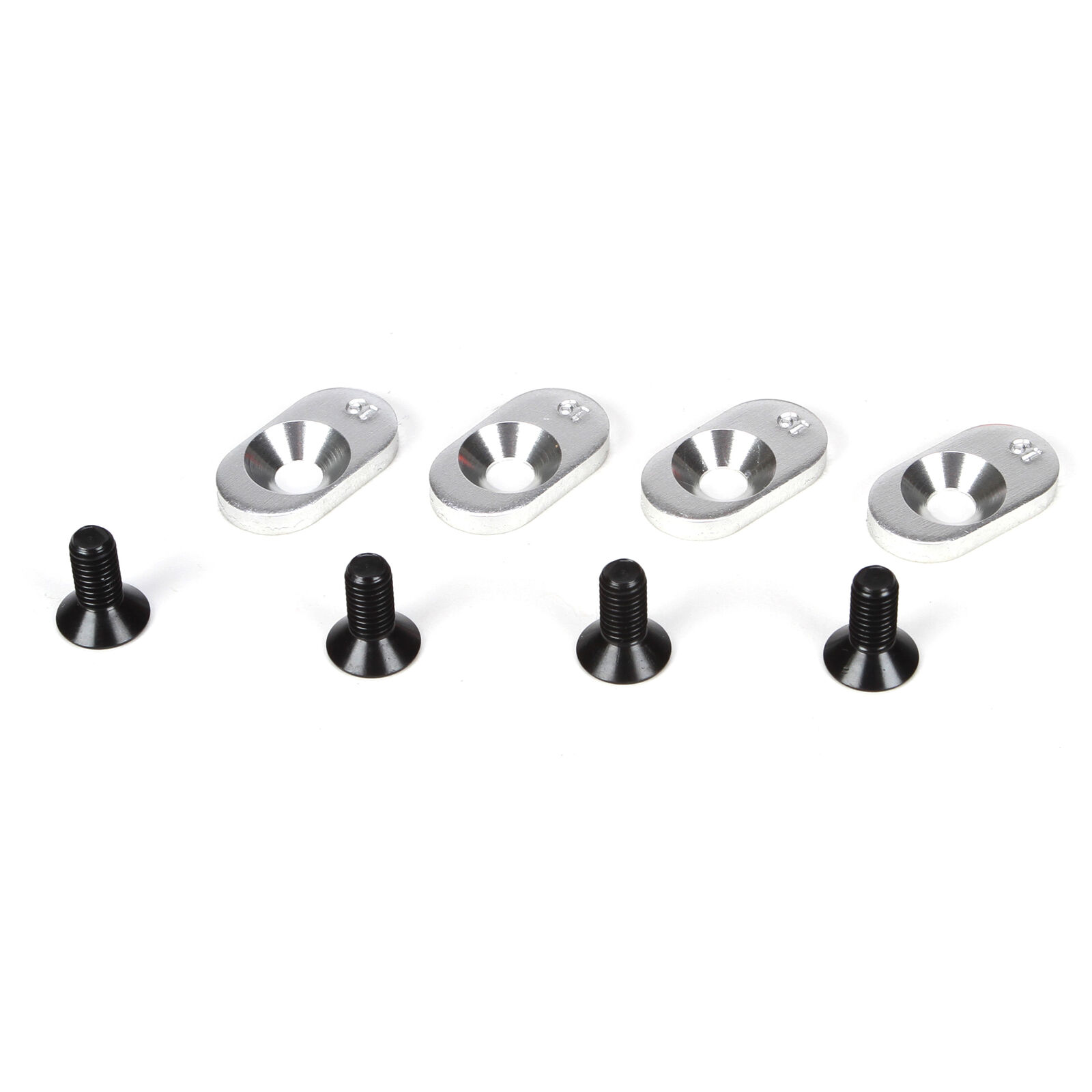 Engine Mount Inserts & Screws, 19T (4): 5IVE-T, MINI WRC