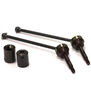 Steel Rear Universal Driveshafts: Traxxas Slash 4X4 (2)