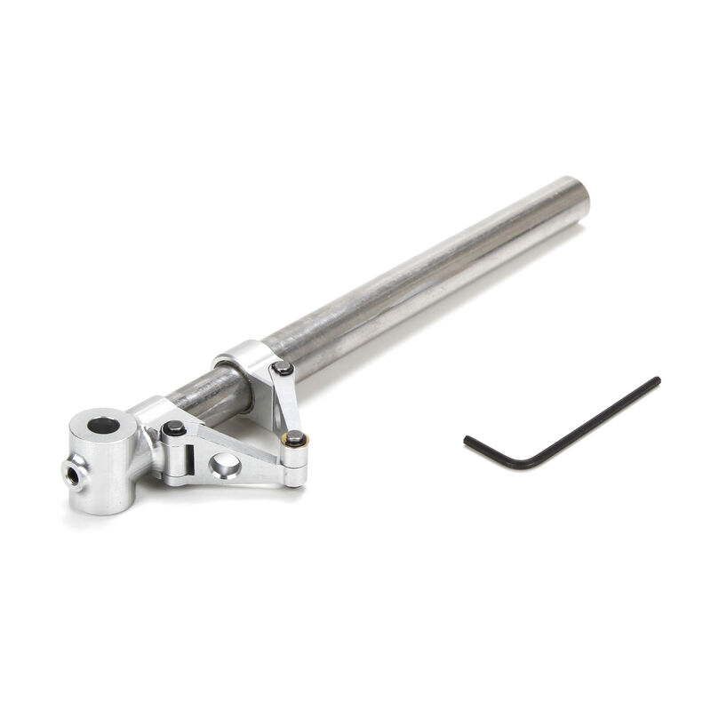 Left Strut with 4-Degree Axle: Spitfire Mk IX