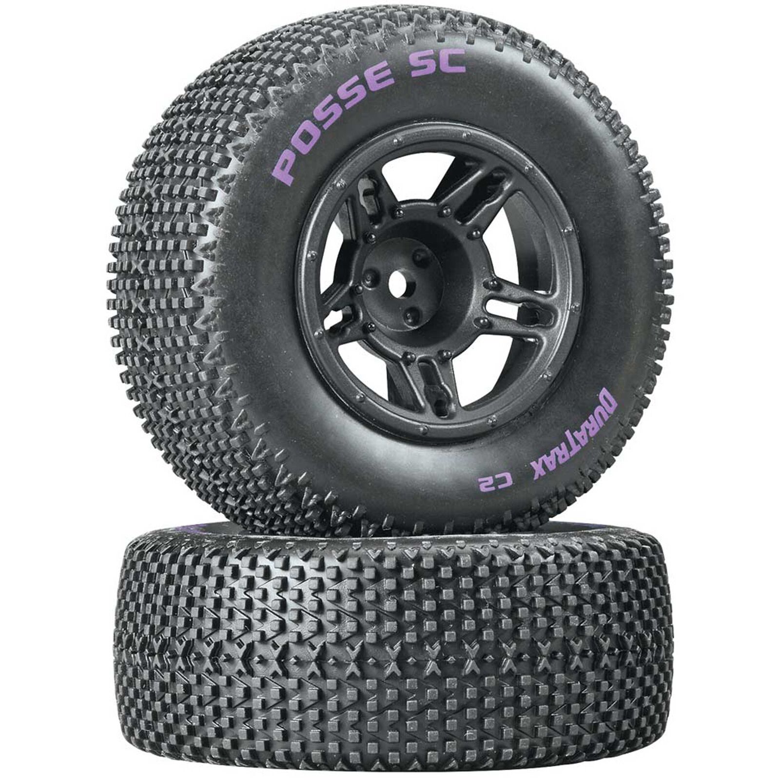 Posse SC C2 Mounted Tires, Front: Slash (2)
