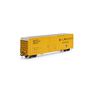 HO RTR FMC 60' Hi-Cube Ex-Post Box, MILW #4222