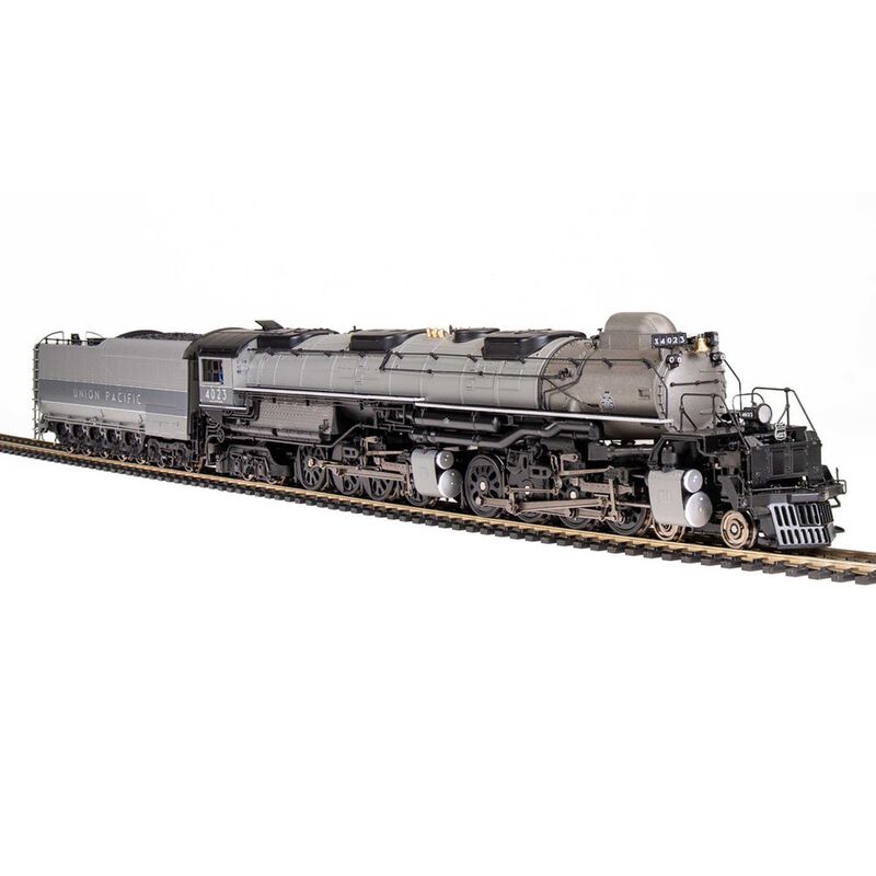 HO UP Big Boy #4021 Steam Locomotive Gray Aluminum Wilson 25-C-400 Coal Tender