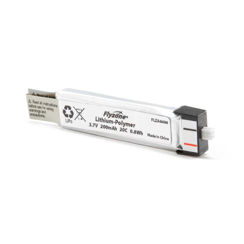 3.7V 200mAh LiPo: Micro Calypso