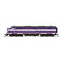 N EMD E7A Locomotive, ACL 536, Purple & Silver