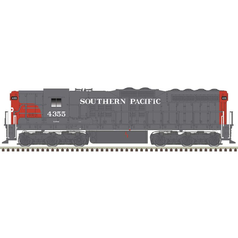 Classic N SD-9 Silver Loco Southern Pacific 4355