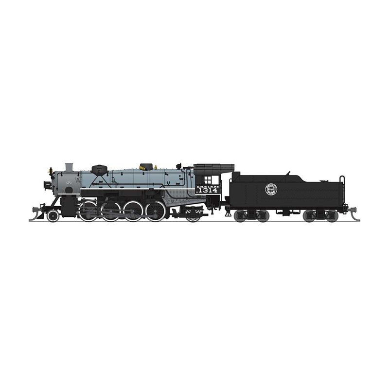 N USRA Light Mikado 2-8-0 Steam Locomotive, DMIR 1320, Paragon4