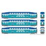 HO BiLevel Commuter Car Coaster Original Set #2