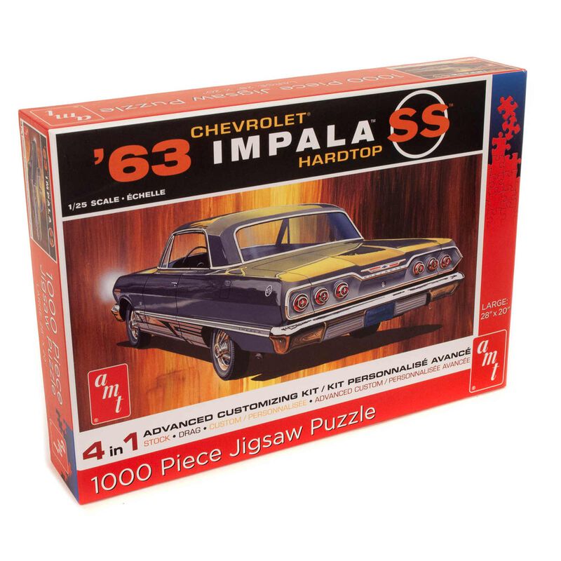AMT 1963 Chevy Impala Hardtop 1,000 Piece Jigsaw Puzzle