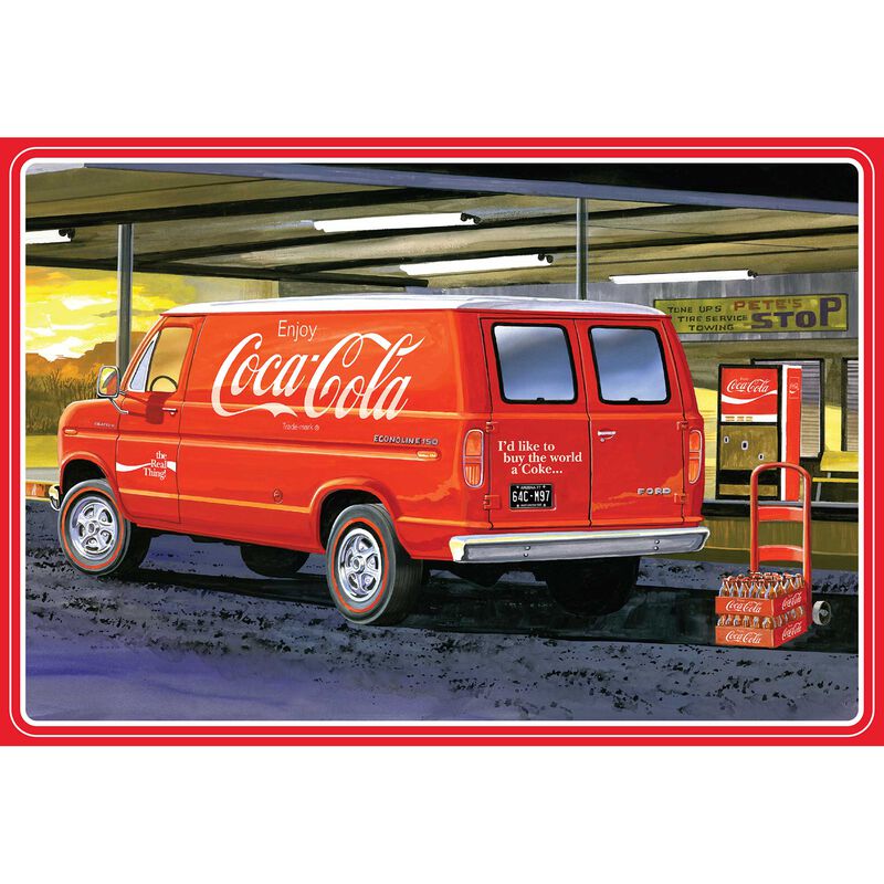 1/25 1977 Ford Van with Vending Machine, Coca-Cola