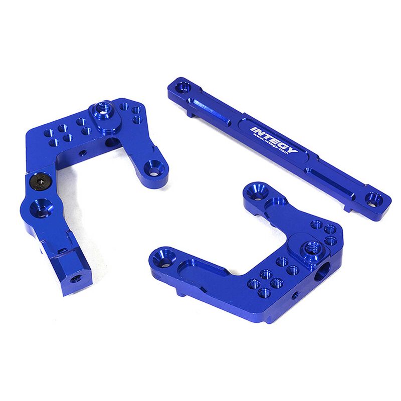 Front Shock Mounts, Blue: 1/10 Enduro Sendero