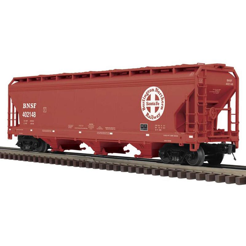 O 3 Rail BNSF 402148, 402187 Centerflow Hopper