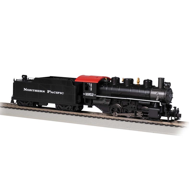 HO USRA 0-6-0 Locomotive w/ Smoke & Short Haul Tender - Northern Pacific #1052