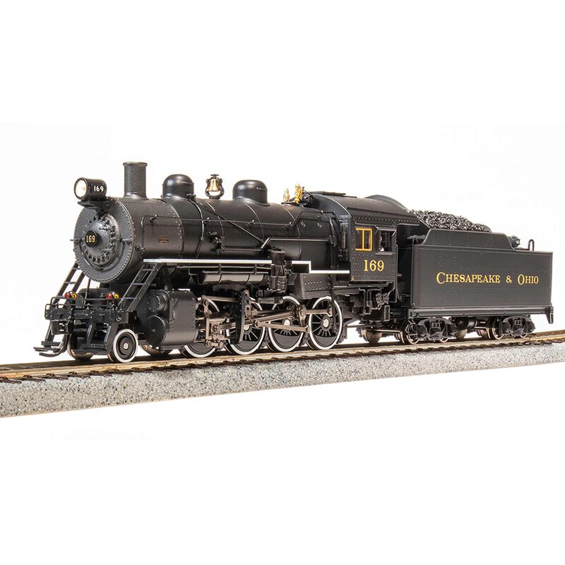 HO 2-8-0 Consolidation Locomotive, Paragon4, C&O #169