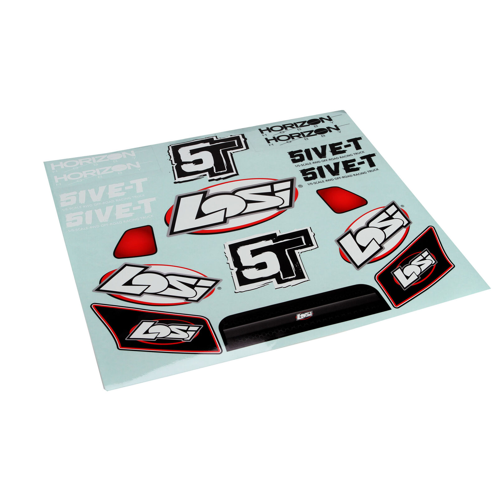 Grill, Lights & Logo Sticker Sheet: 5IVE-T