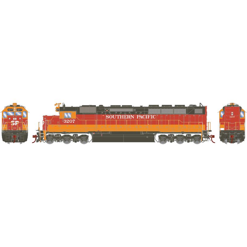 HO GEN SDP45 Locomotive, Legendary Liveries SP 'Daylight' #3207