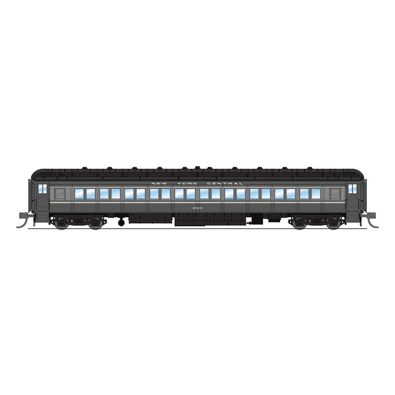 6530 NYC 80' Passenger, Two-tone Gray, 2-pack A,N