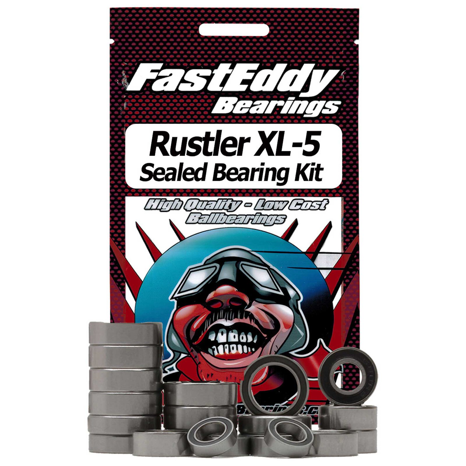 Sealed Bearing Kit: Traxxas Rustler XL-5