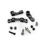 Aluminum Steering Kit, 1/10 Team Associated RC10B7/ RC10B7D, Black