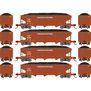 N 40' Offset Coal Hopper with Load, CN #2 (4)