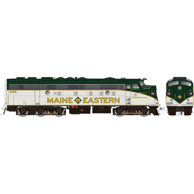 HO FL9 w DCC & Sound Rebuilt Maine Eastern #488