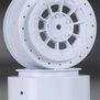 Hazard Wheel, White: Losi SCTE
